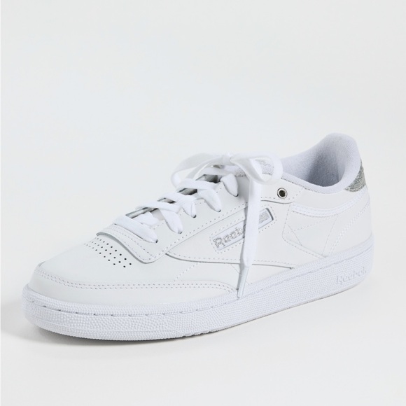 REEBOK CLUB C 85 GLITTER SNEAKERS - Picture 5 of 9